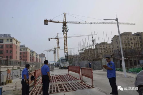 城區在建施工工地聯合執法檢查 規范工程建設，守護城市安全